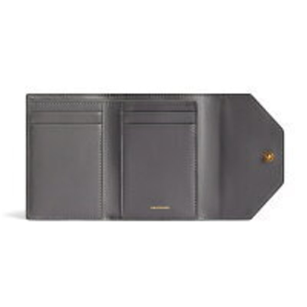 Balenciaga ENVELOPE Compact Wallet Card Holder Black Wallet